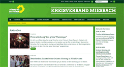 Desktop Screenshot of gruene-miesbach.de